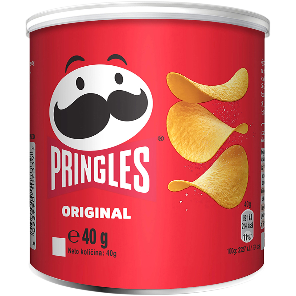 Pringles 40 g - BAX de 12 bucati